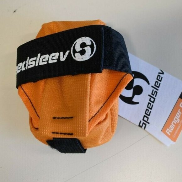 Speedsleev Bicycle Seat Saddle Bag Pack Ranger S Waterproof Retail $35 Orange - Picture 2 of 7